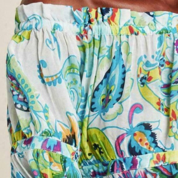 Anthropologie Off Shoulder Blouse Flora SZ Small - Picture 4 of 8